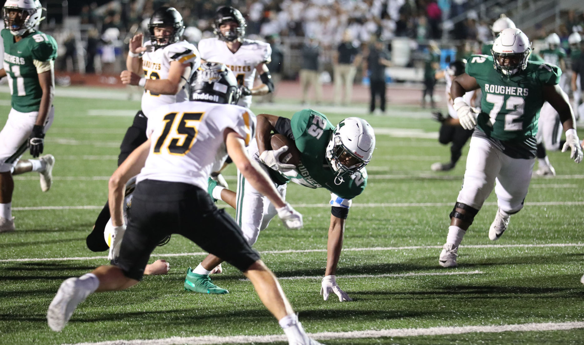 Muskogee 54, Sand Springs 6